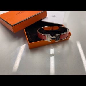 Authentic Hermès clic H bracelet